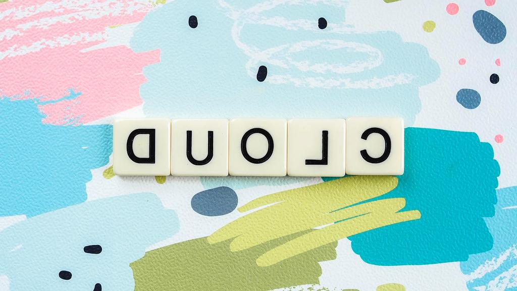 Futuristic neural headset displaying holographic cloud storage interface with brain wave patterns